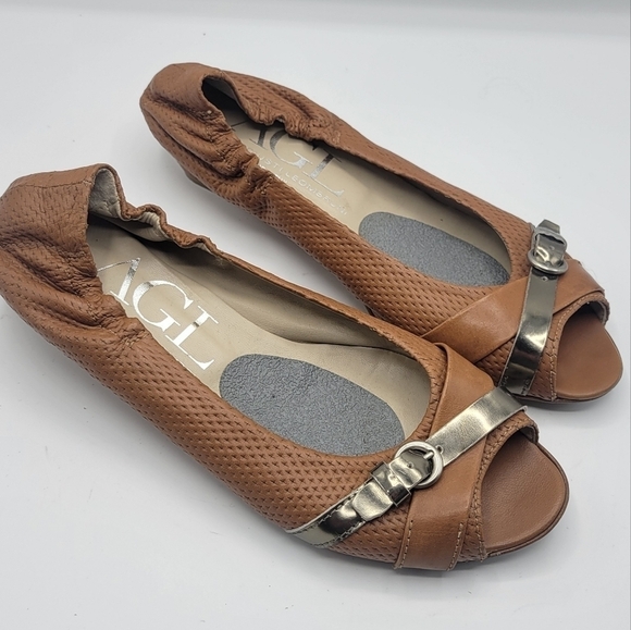 AGL Attilio Guistileombruni slip on shoes size 38 - Picture 1 of 15